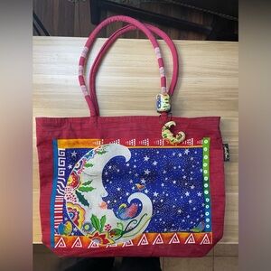 Laurel Burch Moon tote bag